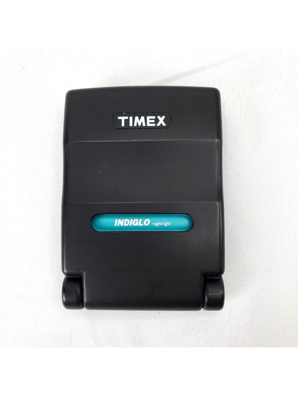 Timex Indiglo Blue Night Light Foldable Travel Digital Alarm Clock Working 90s